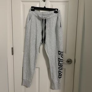 Victoria’s Secret PINK Grey Logo Jogger Sweatpants